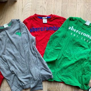 アバクロンビーアンドフィッチ(Abercrombie&Fitch)のアバクロ　　ジュニアM 3枚(Tシャツ/カットソー)