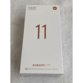 Xiaomi 11T 8GB/128GB ムーンライトホワイト SIMフリー(スマートフォン本体)