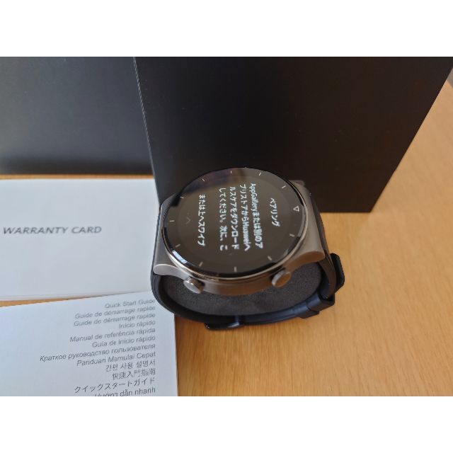 HUAWEI(ファーウェイ)の【裕さん専用】HUAWEI WATCH スマートウォッチ GT 2 Pro メンズの時計(腕時計(デジタル))の商品写真