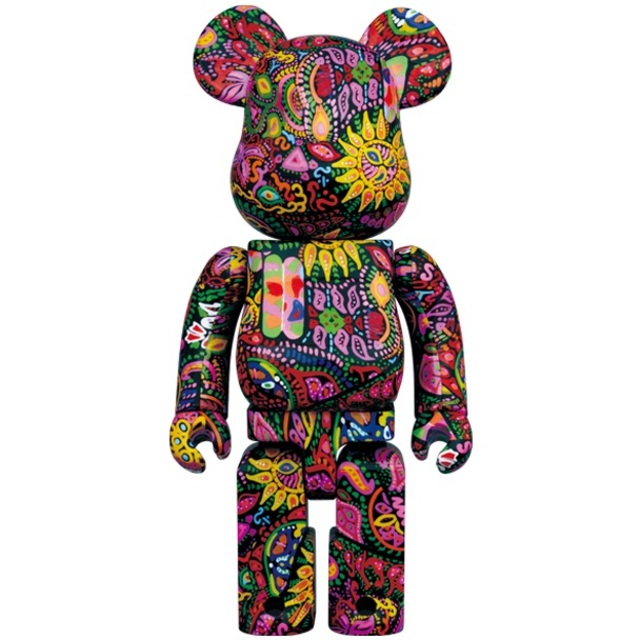 BE@RBRICK Psychedelic Paisley 100％ & 400 エンタメ/ホビーのフィギュア(その他)の商品写真