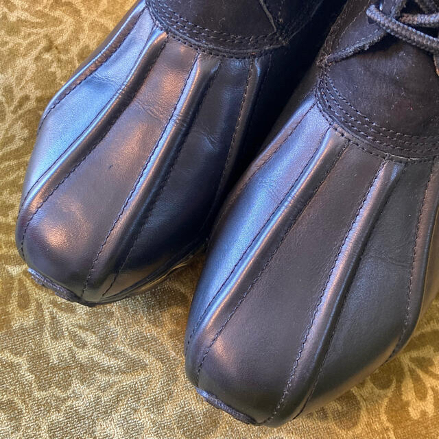 TOMO&CO トモアンドシーオー ビーンブーツ AIRソール 黒 25.0cm メンズの靴/シューズ(ブーツ)の商品写真