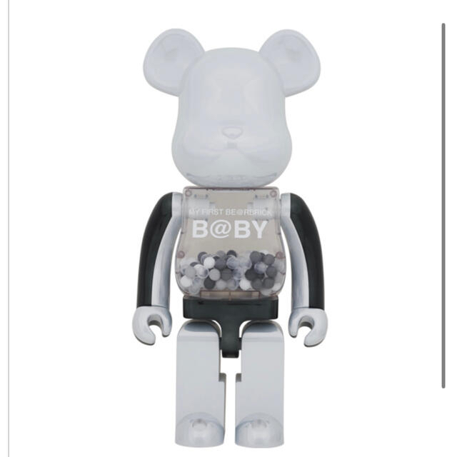 BE@RBRICK - BE@RBRICKB@BYBLACK &WHITECHROME1000% BE@RBRICK BE@RBRICK - BE@RBRICKB@BYBLACK &WHITECHROME1000% BE@RBRICK