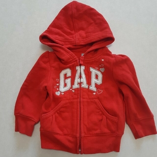 ベビーギャップ(babyGAP)の80cm　babyGAP裏起毛パーカー(その他)