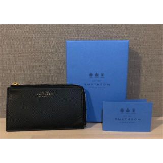 スマイソン(Smythson)の最終値下【新品】Smythson レザー　カードコインパース(コインケース)