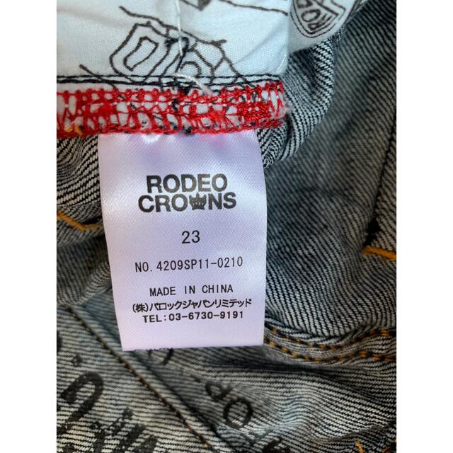 RODEO CROWNS(ロデオクラウンズ)のRODEO デニム レディースのパンツ(デニム/ジーンズ)の商品写真