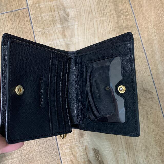 Michael Kors(マイケルコース)の【値下げ】マイケルコース　折りたたみ財布　ブラック レディースのファッション小物(財布)の商品写真