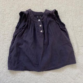 ボンポワン(Bonpoint)の♡BONTON♡ノースリーブシャツ　bonton3(ブラウス)