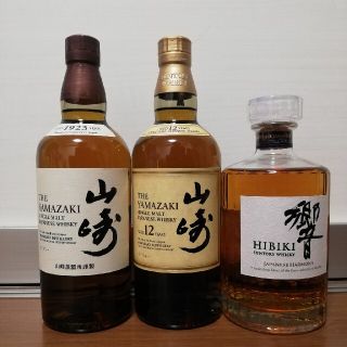 サントリー(サントリー)のサントリー　山崎12年　山崎ノンビンテージ　響ジャパニーズハーモニー　700ml(その他)