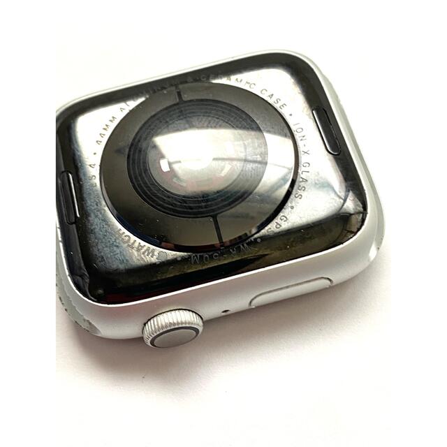 Apple watch 4  44mmケース シルバー GPS！