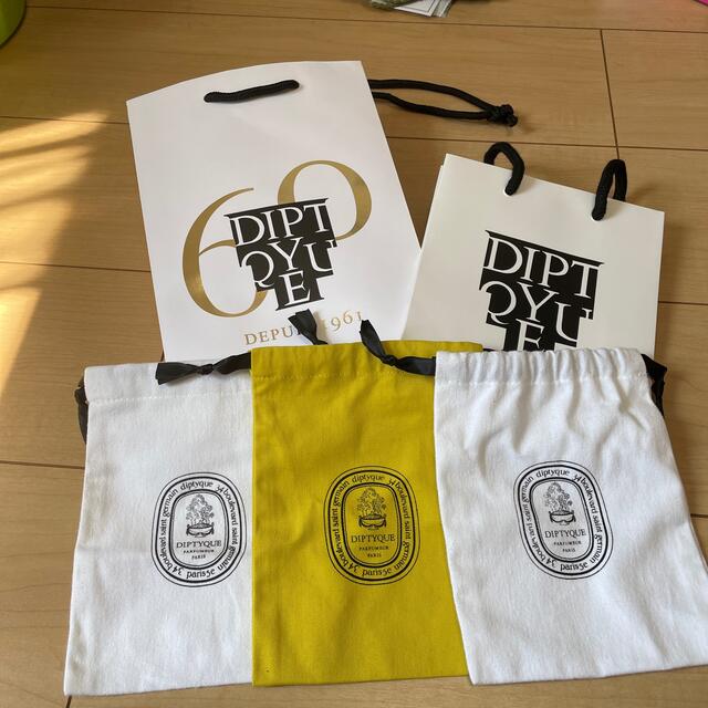 diptyque(ディプティック)のディプティック　ショッパー　巾着 レディースのバッグ(ショップ袋)の商品写真