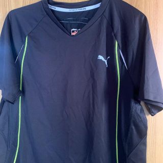 プーマ(PUMA)のPUMA 半袖Tシャツ 黒 Mサイズ(Tシャツ/カットソー(半袖/袖なし))