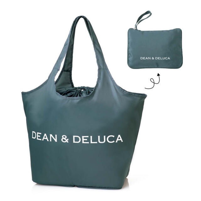 DEAN & DELUCA(ディーンアンドデルーカ)のGLOW 8月号 DEAN&DELUCA レジかご買い物バッグ+保冷ボトルケース レディースのバッグ(エコバッグ)の商品写真