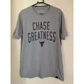 アンダーアーマー(UNDER ARMOUR)のアンダーアーマー Tシャツ メンズ Mサイズ  グレー(Tシャツ/カットソー(半袖/袖なし))