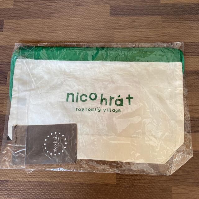 nicohrat(ニコフラート)のnico hrat  ニコフラート  ロンドンバス お弁当袋　新品　タグ付 インテリア/住まい/日用品のインテリア/住まい/日用品 その他(その他)の商品写真