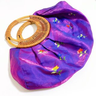 Vintage purple Bag(ハンドバッグ)