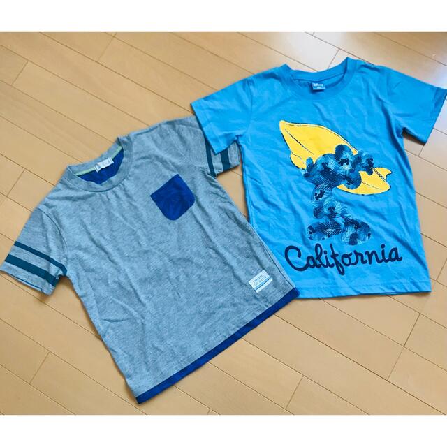 Disney(ディズニー)の子供服　男の子　半袖Tシャツ2枚セット　140cm ディズニー キッズ/ベビー/マタニティのキッズ服男の子用(90cm~)(Tシャツ/カットソー)の商品写真