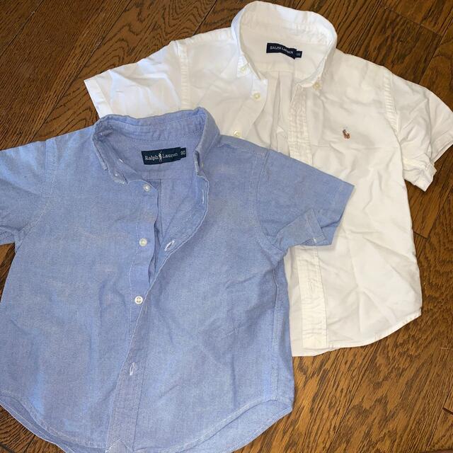 Ralph Lauren(ラルフローレン)のラルフローレン　シャツ2枚セット（日本サイズ90／100） キッズ/ベビー/マタニティのキッズ服男の子用(90cm~)(Tシャツ/カットソー)の商品写真