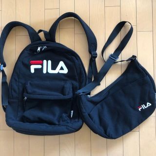 フィラ(FILA)のFILA リュック＆ショルダーバッグ 2点セット(リュック/バックパック)