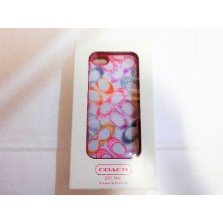 コーチ(COACH)の★☆COACH コーチ☆Iphoneケース　CS5☆新品未使用(iPhoneケース)