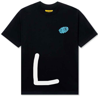 ジーディーシー(GDC)の完売品VISTY×UNBOXED T-SHIRTS (BLACK)(Tシャツ/カットソー(半袖/袖なし))