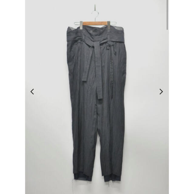 Midorikawa BELTED PANTS – STRIPE