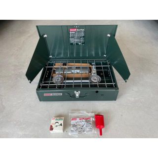 コールマン(Coleman)の【美品】Coleman Powerhouse  414 Dual Fuel(ストーブ/コンロ)