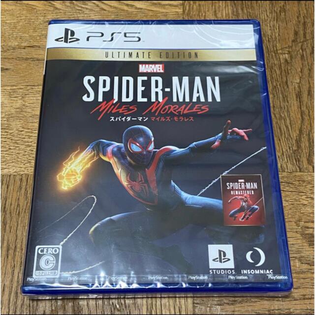 新品 PS5 Marvel's Spider-Man Miles Morales