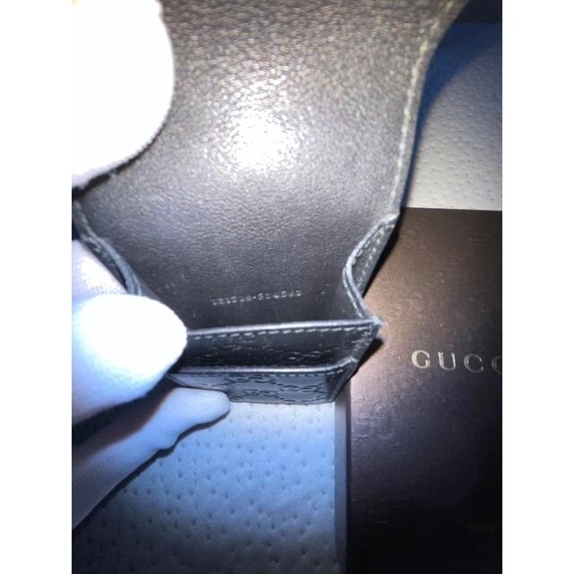 Gucci(グッチ)のkm0201様専用　GUCCIシマレザー　シガレットケース レディースのファッション小物(その他)の商品写真