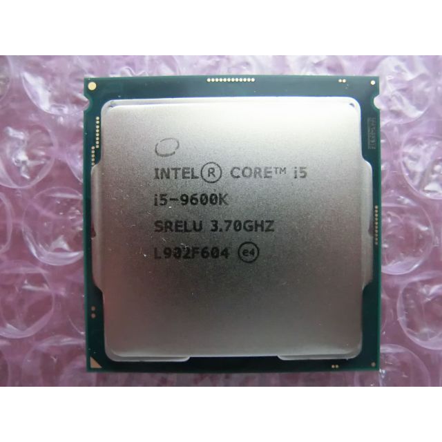 CPU Intel Core i5-9600K Coffee LakePC/タブレット