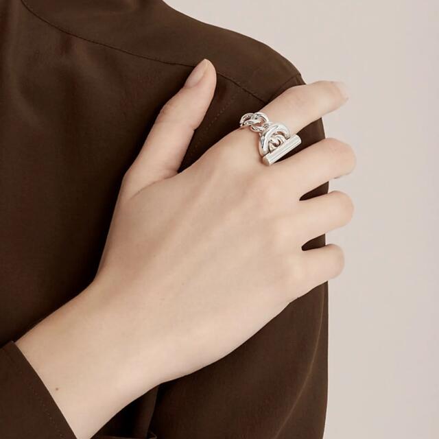 HERMES エルメス クロワゼット GM Croisette ring 51