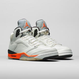 ナイキ(NIKE)の格安特価 NIKE jordan5 orange blaze 28.0 美品(スニーカー)