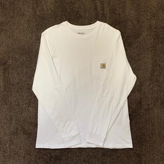 カーハート(carhartt)のカーハート　ロンT(ホワイト)(Tシャツ/カットソー(七分/長袖))