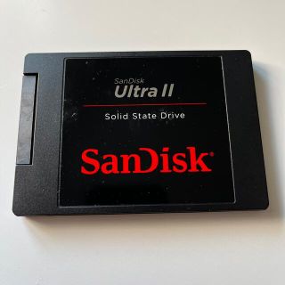 サンディスク(SanDisk)のSanDisk ssd Ultra Ⅱ 240GB(PCパーツ)