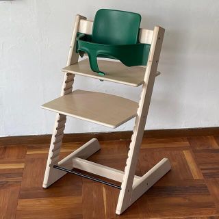 ストッケ(Stokke)のストッケ トリップトラップ ホワイトウォッシュ 新型V3 ベビーガード セット(その他)