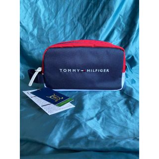 トミーヒルフィガー(TOMMY HILFIGER)の新品未使用TOMMY トミーヒルフィガーゴルフ シグネチャー ラウンドポーチ (その他)