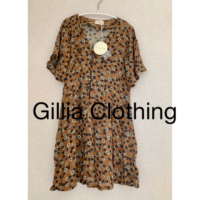 【新品】Gillia Clothing ワンピース　チュニック レディースのワンピース(ひざ丈ワンピース)の商品写真