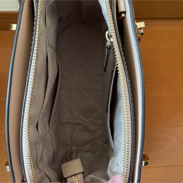 MICHAEL KORS - マイケルコース バッグ ☆ピンクベージュ☆の MICHAEL KORS - マイケルコース バッグ ☆ピンクベージュ☆の
