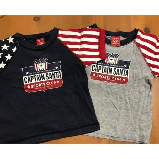 キャプテンサンタ(CAPTAIN SANTA)の値下げ！キャプテンサンタ 半袖Tシャツ 男の子 サイズ100(Tシャツ/カットソー)