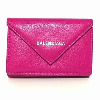 バレンシアガ(Balenciaga)のバレンシアガ 3つ折り財布 391446 ピンク(財布)