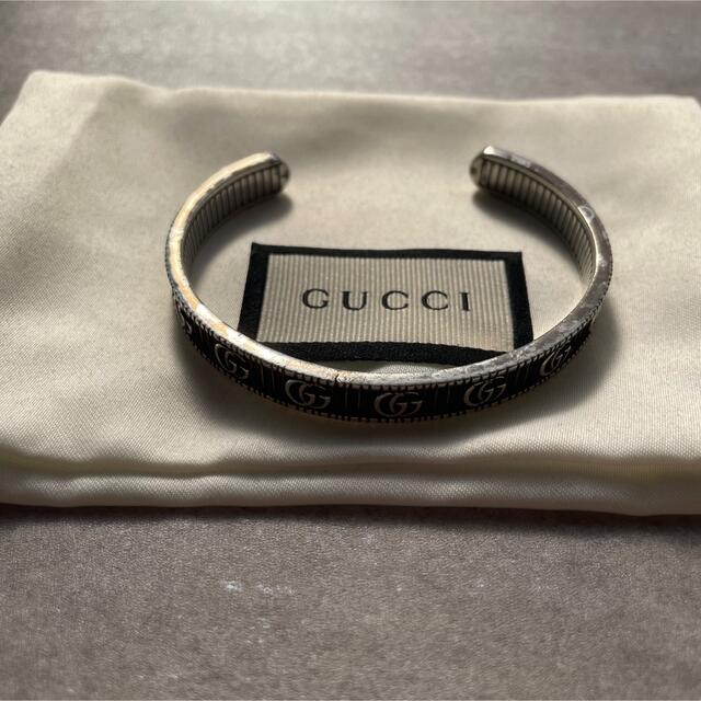 Gucci - 【最終値下げ】Gucci ダブルG シルバーブレスレットの通販 by 
