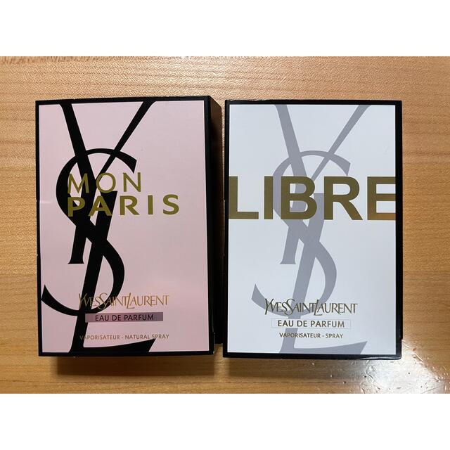 Yves Saint Laurent Beaute(イヴサンローランボーテ)の試供品　モンパリオーデパルファム/ リブレオーデパルファム コスメ/美容の香水(香水(女性用))の商品写真