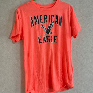 アメリカンイーグル(American Eagle)のネオン　オレンジTシャツ(Tシャツ/カットソー(半袖/袖なし))