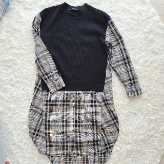 ザラ(ZARA)のZARAワンピース(ひざ丈ワンピース)