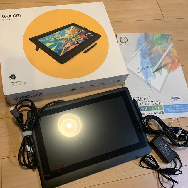 WACOM Cintiq 16 DTK1660K0D 新品保護フィルム付き