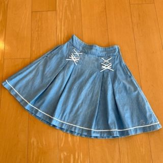 ポンポネット(pom ponette)の【ポンポネット】デニムスカート150(スカート)