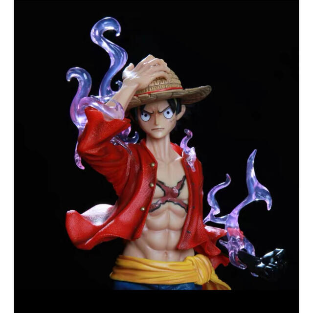 宅配便送料無料 PVC ワンピース ONEPIECE フィギュア ルフィ 40cm