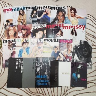 マウジー(moussy)のmoussyカタログ2006～2008コンプリート岩堀せりジェシカ長谷川潤(ファッション)