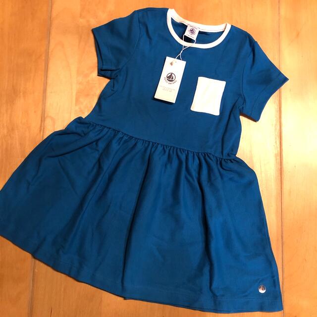 PETIT BATEAU(プチバトー)のご専用☆プチバトー ワンピース6A キッズ/ベビー/マタニティのキッズ服女の子用(90cm~)(ワンピース)の商品写真