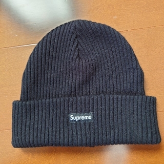 Supreme - Supreme ビーニーニット帽　ブラック