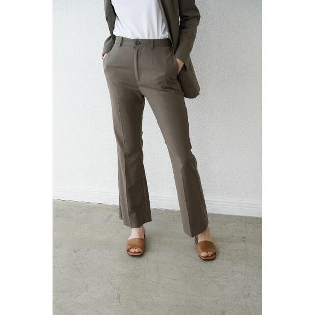 カジュアルパンツclane クラネ　FLARE SLACKS PANTS